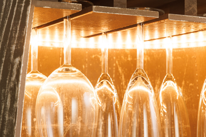 Raft pentru vin BODEGA din lemn masiv de brad, 100 cm [6]