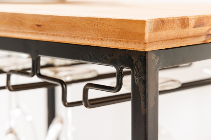 Raft pentru vin SEVEN SEAS din lemn de pin, 120 cm [11]