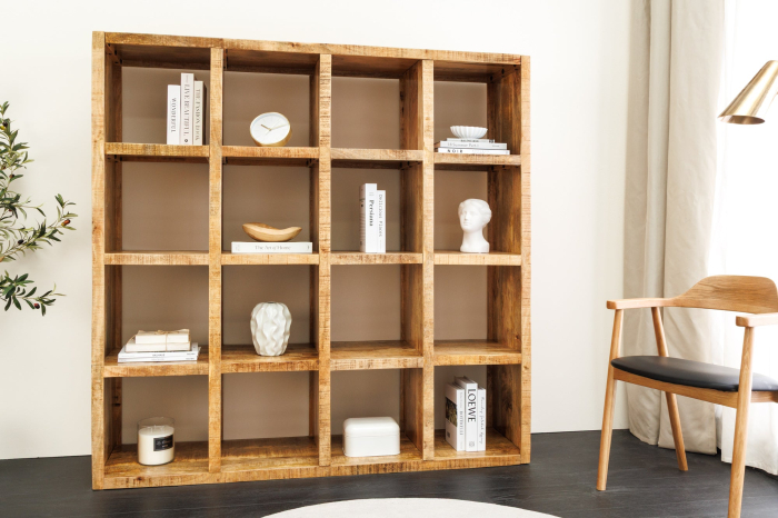 Raft RON CRAFT din lemn de mangom 160x156 cm [3]