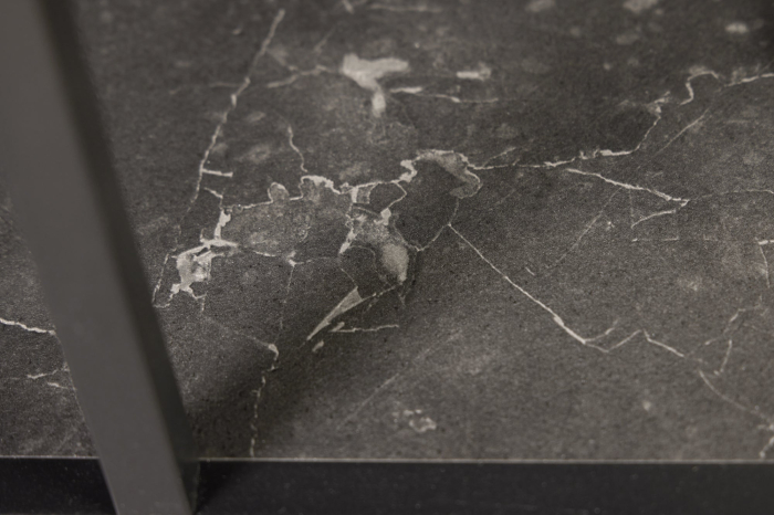 Raft SLIM LINE cu aspect de marmura antracit, 185x77 cm [6]