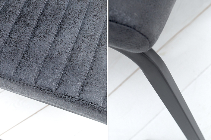 Scaun APARTMENT din microfibra gri [4]