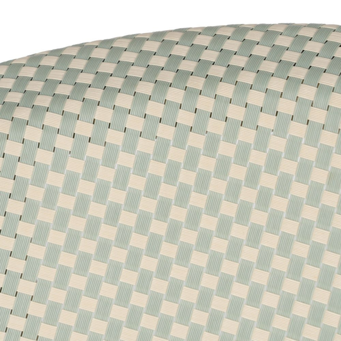 Scaun de exterior aquamarine aluminiu-textilena 57 x 58,50 x 82 cm [9]