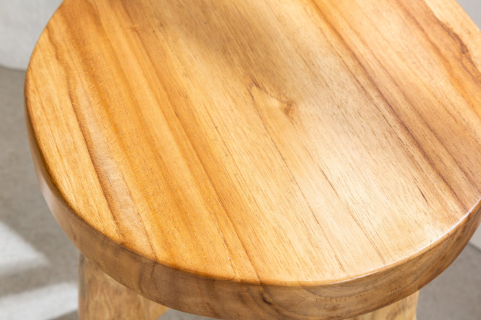 Scaun BALI din lemn de tec natural, 45 cm [4]