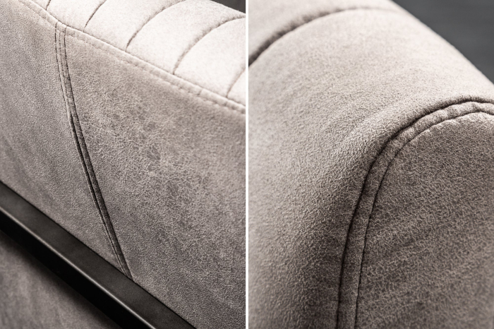 Scaun BIG ASTON din microfibra taupe [5]