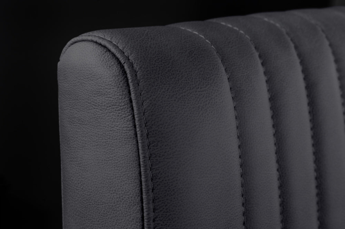 Scaun BIG ASTON din piele neagra [4]