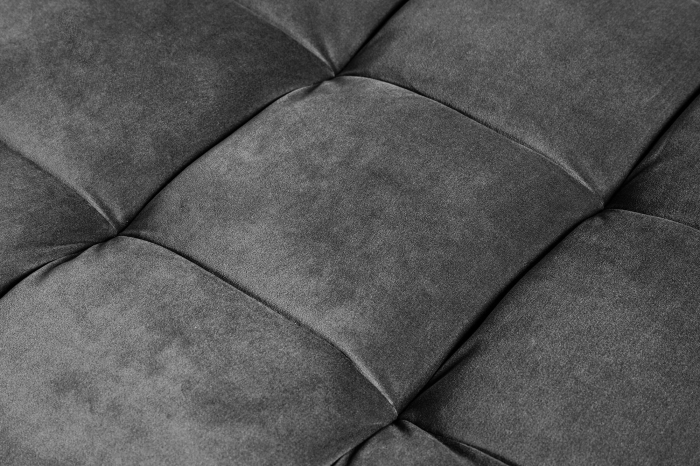 Scaun COZY VELVET 80 cm, catifea gri [8]