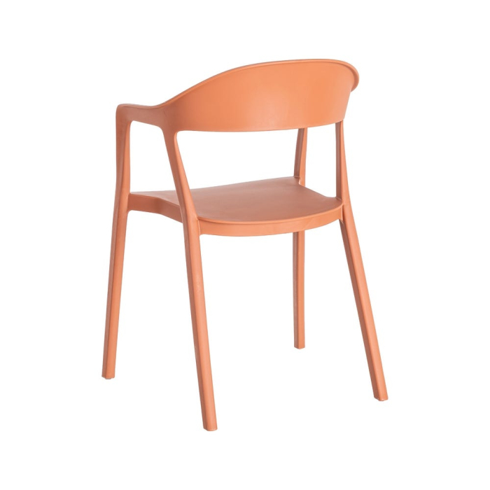 Scaun de exterior portocaliu 52 x 52 x 80 cm [5]