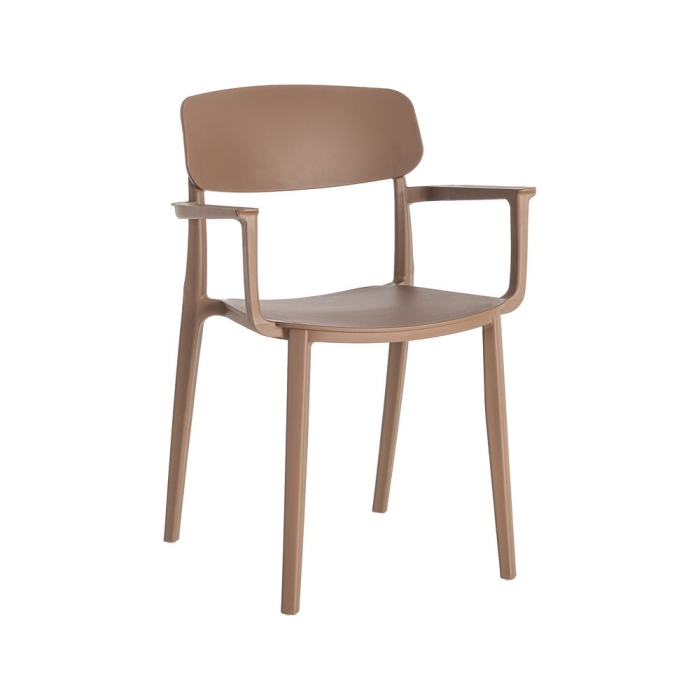 Scaun de exterior de exterior maro   51,50 x 51 x 80 cm [2]
