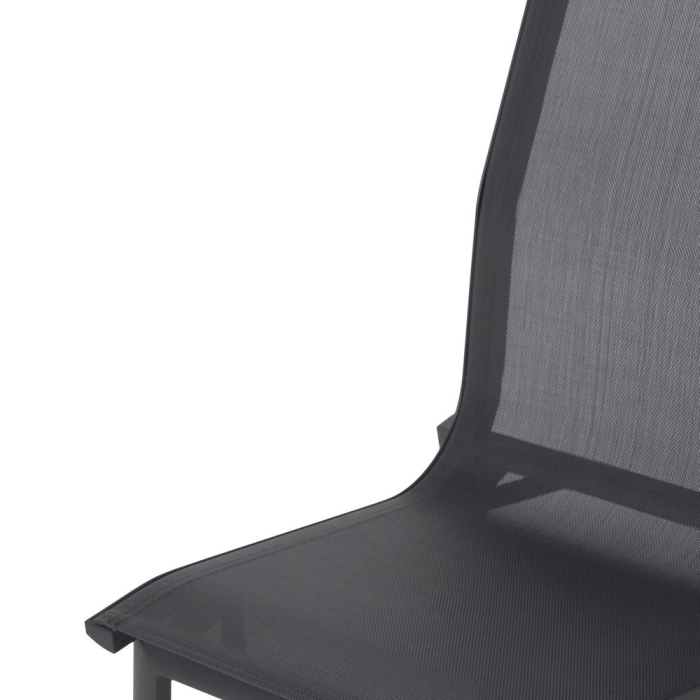 Scaun de exterior din aluminiu-textilena 49 x 62 x 90 cm [7]