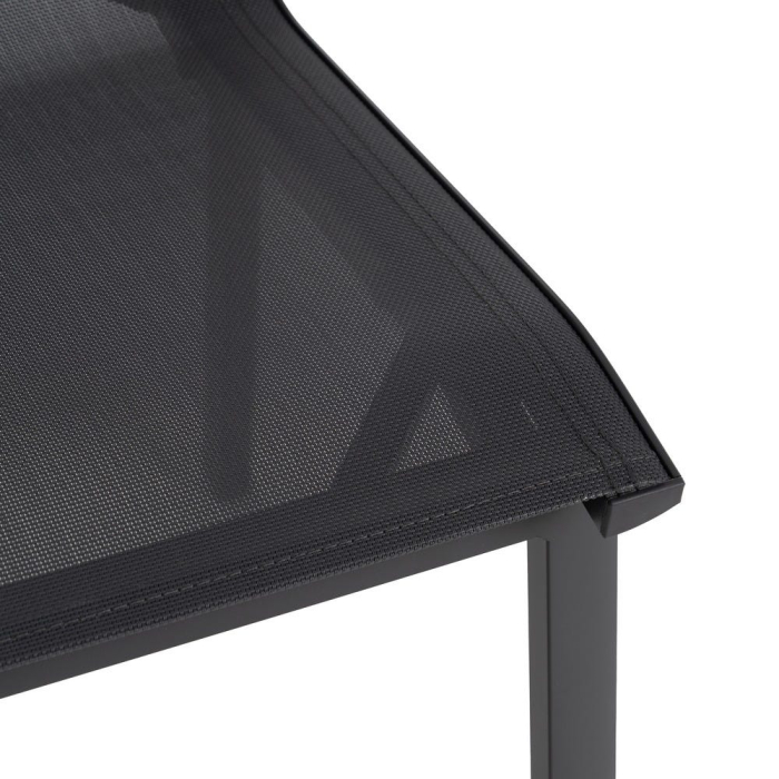 Scaun de exterior din aluminiu-textilena 49 x 62 x 90 cm [9]