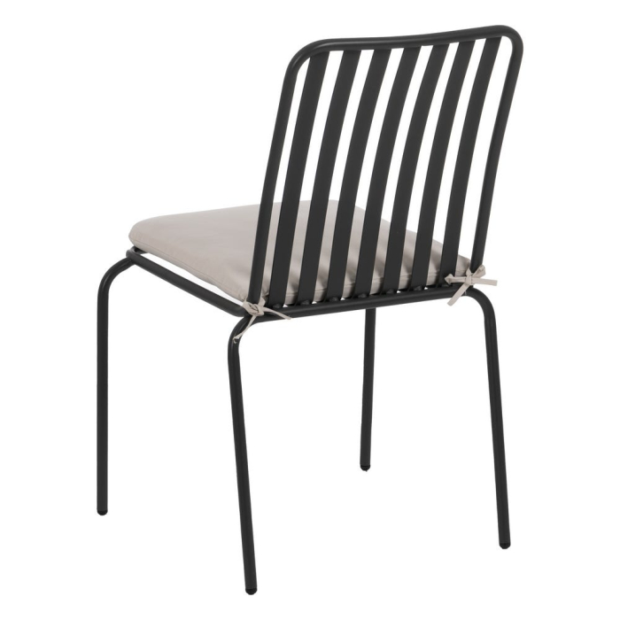 Scaun de exterior din oțel antracit 52 x 57 x 87 cm [5]