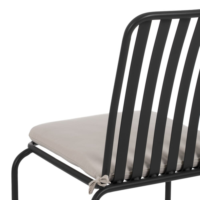 Scaun de exterior din oțel antracit 52 x 57 x 87 cm [10]