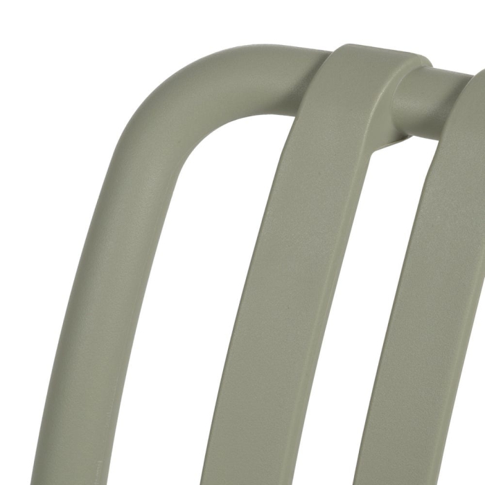 Scaun de exterior din polipropilenă verde 56 x 57 x 81 cm [8]