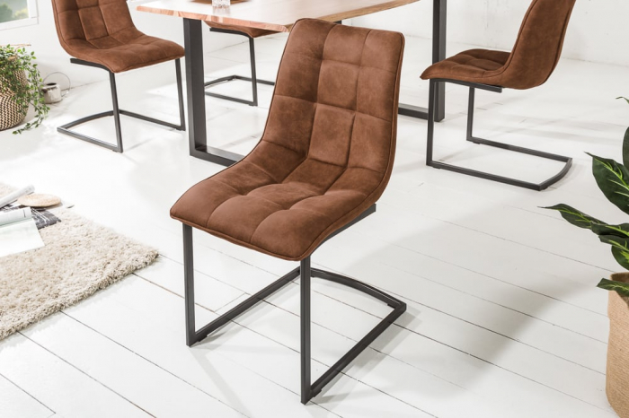 Scaun dining Miami cu tapiterie din microfibra [3]