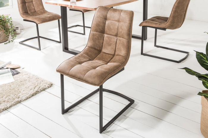 Scaun dining Miami cu tapiterie din microfibra [2]