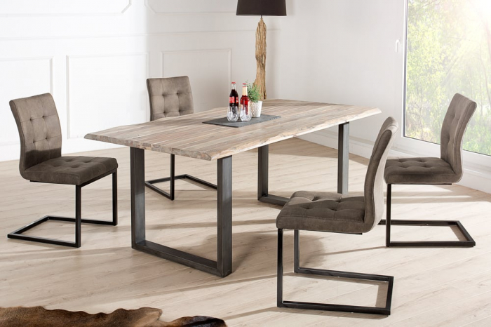 Scaun dining Oxford cu tapiterie din microfibra [3]