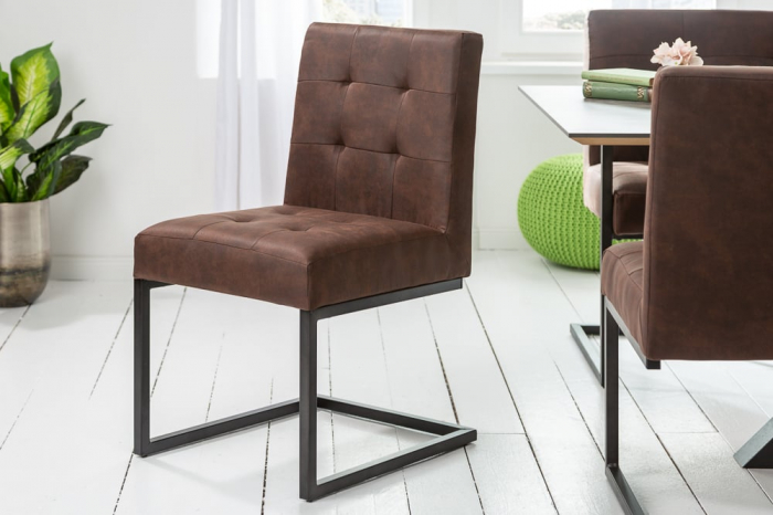 Scaun dining Rider cu tapiterie din microfibra [4]