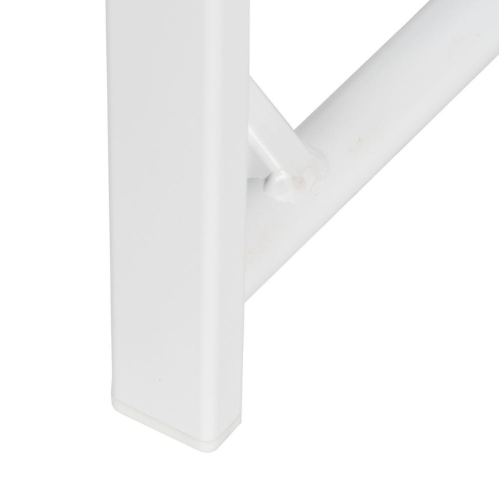 Scaun de exterior Director din aluminiu alb-textilena 56 x 53 x 84 cm [14]