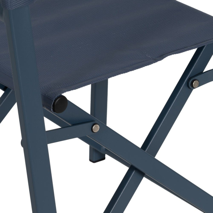 Scaun de exterior Director din aluminiu albastru-textilena 56 x 53 x 84 cm [9]