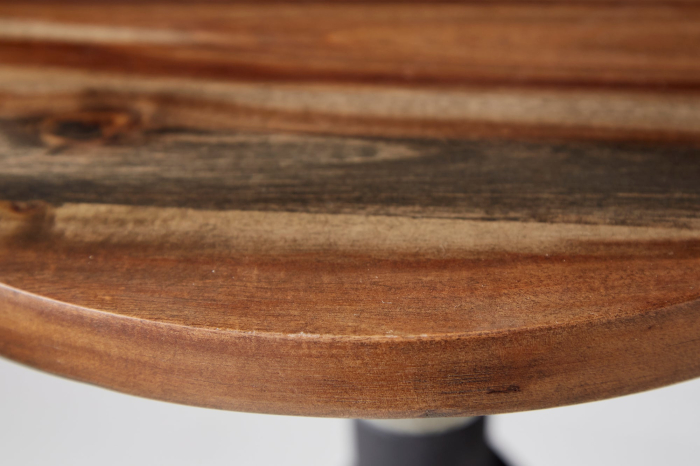 Scaun FACTORY din lemn de salcam, 38-60 cm [6]