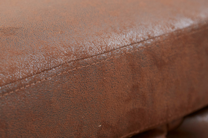 Scaun MODERN BAROCK 90 cm maro antic în stil Chesterfield [7]