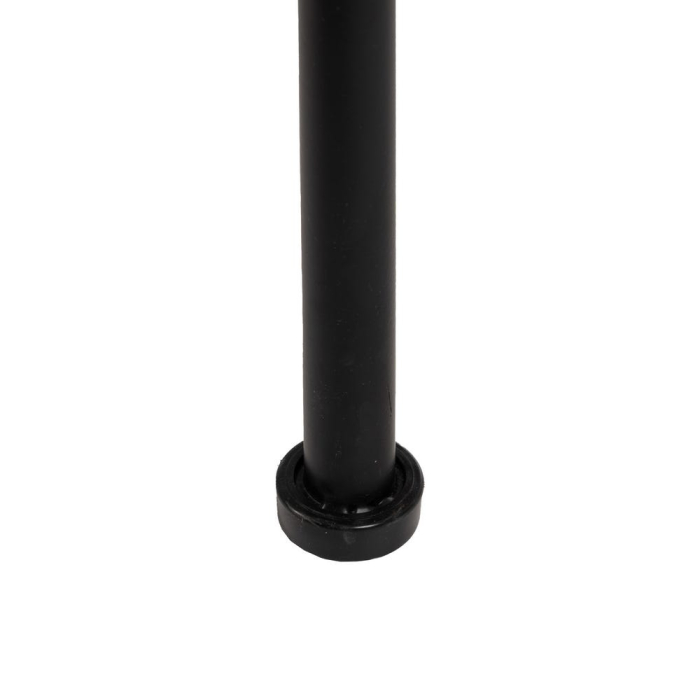 Scaun de exterior natural-negru oțel 60 x 61 x 117 cm [13]