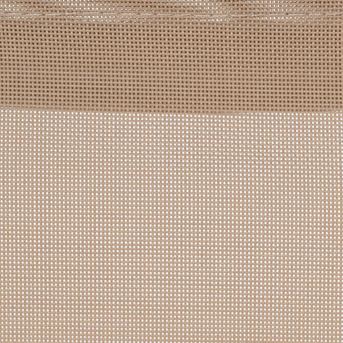 Scaun de exterior pliabil bej din polipropilenă 45 x 55 x 83 cm [11]