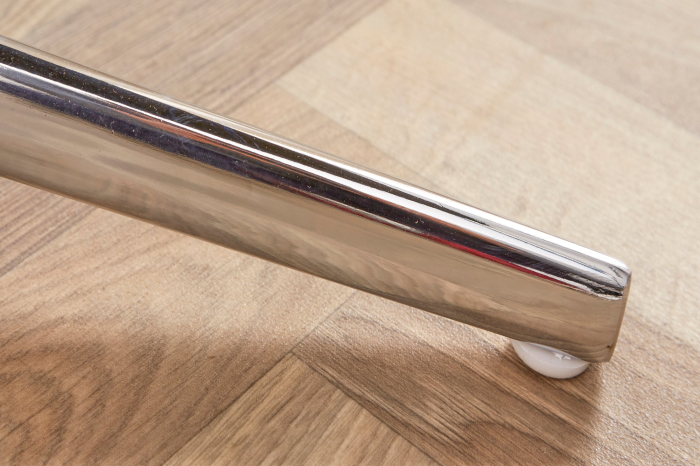 Scaun rotativ LOUNGER din catifea gri, 39 cm [7]