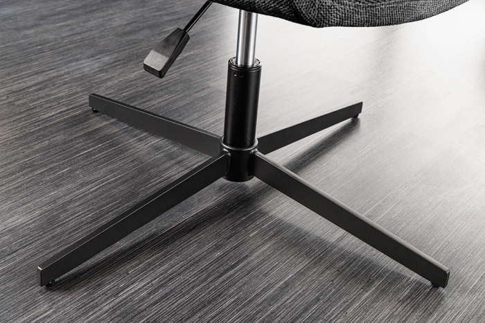 Scaun rotativ PAPILLON 360° antracit, 83-90 cm [8]