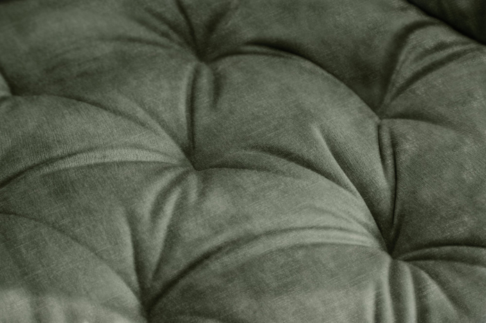 Scaun rotativ THE DUTCH RETRO din catifea gri inchis [6]