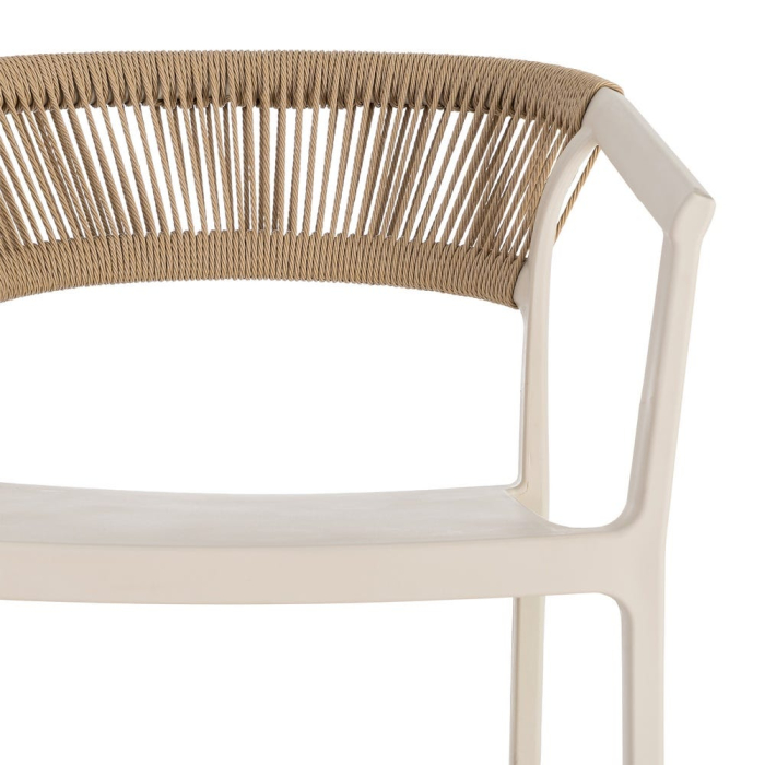 Scaun bar de exterior din polipropilenă  55,80 x 59,80 x 104,50 cm [11]