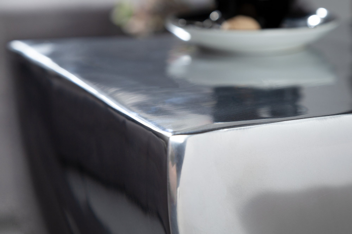 Scaun TWIST 45 cm din aluminiu argintiu [6]