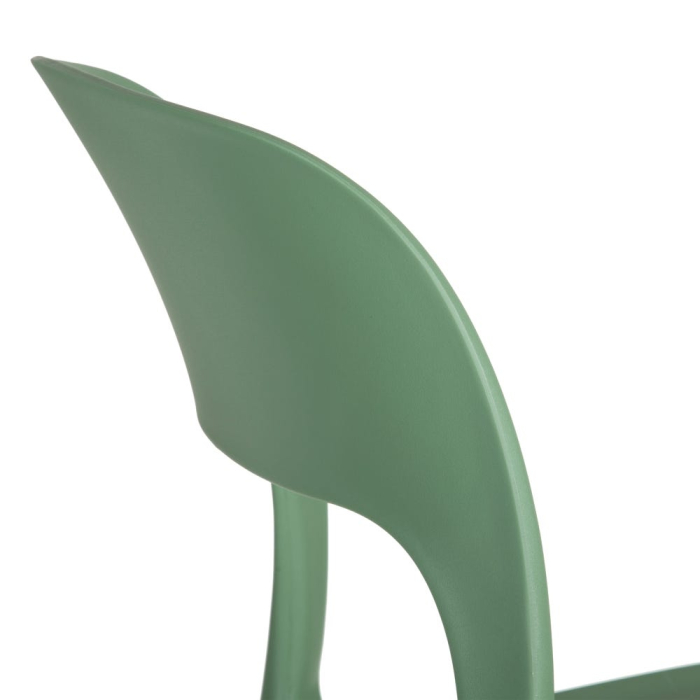Scaun de exterior din polipropilenă verde mentă  43 x 43 x 83,20 cm [8]