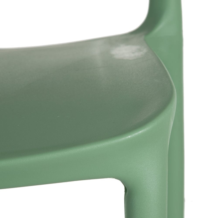 Scaun de exterior din polipropilenă verde mentă  43 x 43 x 83,20 cm [6]