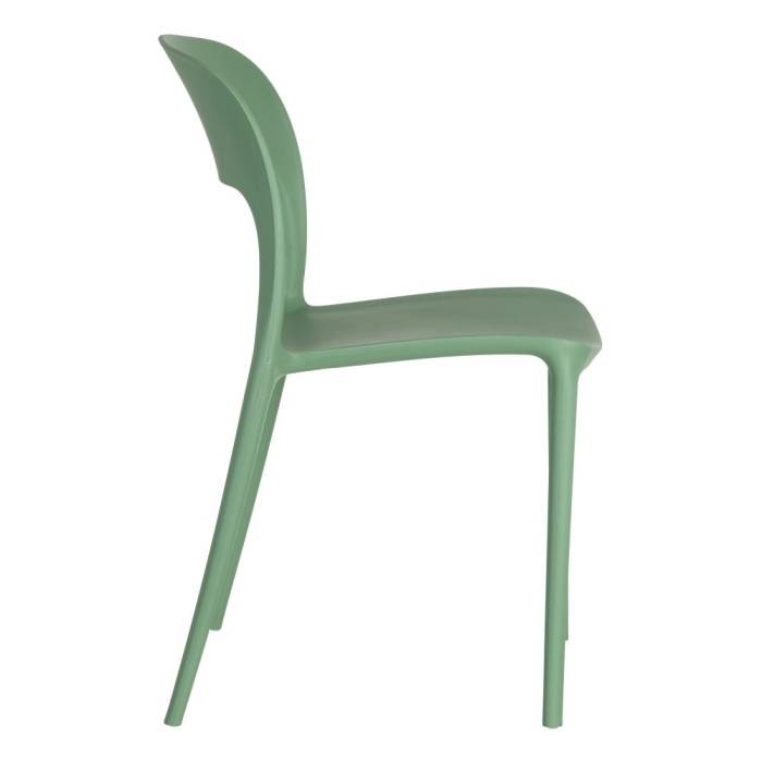 Scaun de exterior din polipropilenă verde mentă  43 x 43 x 83,20 cm [4]