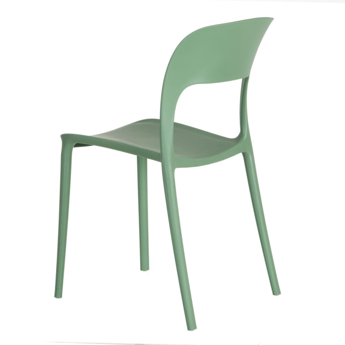 Scaun de exterior din polipropilenă verde mentă  43 x 43 x 83,20 cm [5]