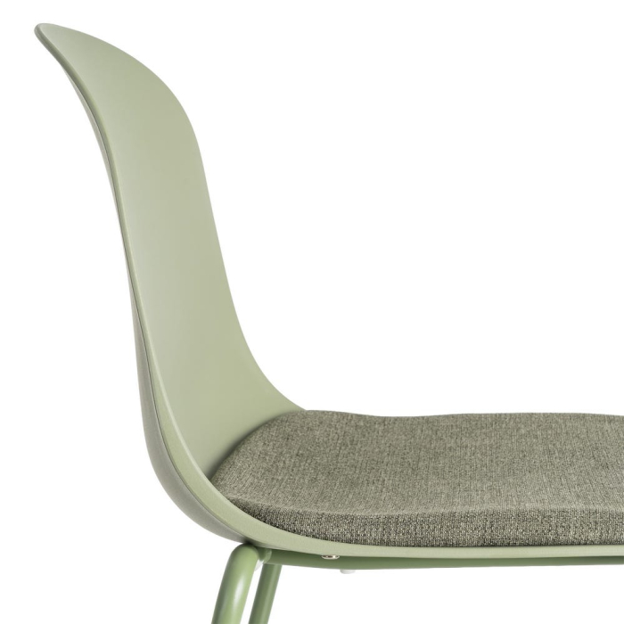 Scaun de exterior verde din metal 46 x 51 x 85 cm [8]
