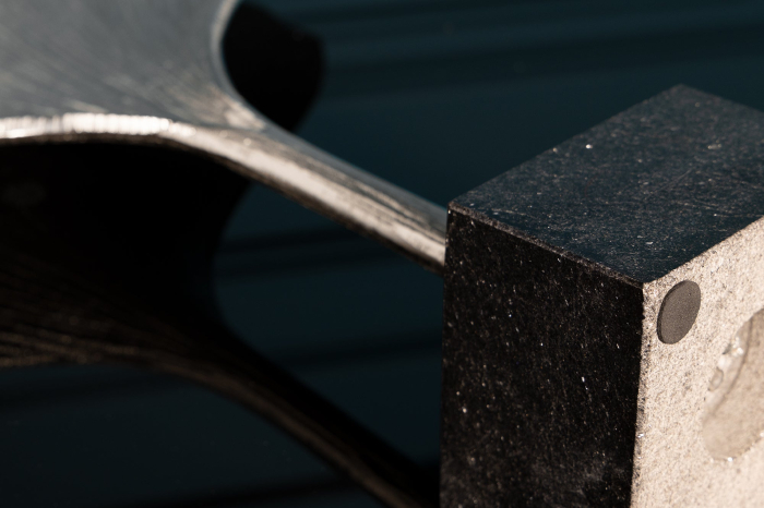 Sculptură Deration FRUNZĂ DE GINKGO 44 cm argint [8]