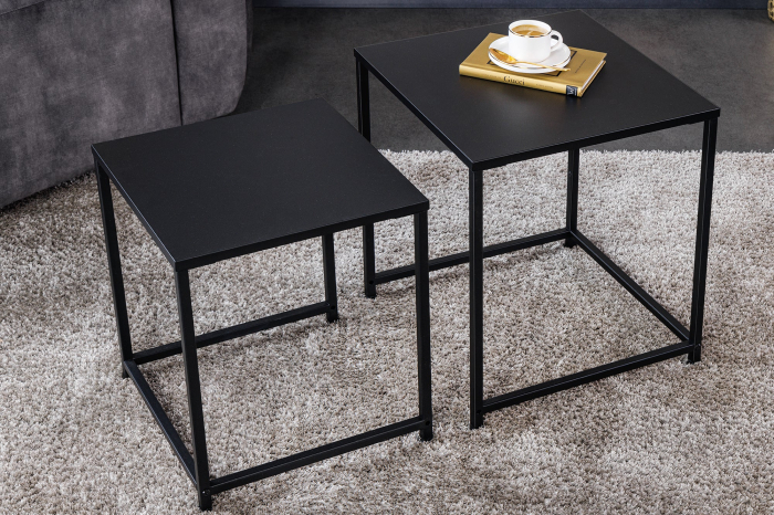 Set 2 masute de cafea DURA STEEL, 40 cm [3]