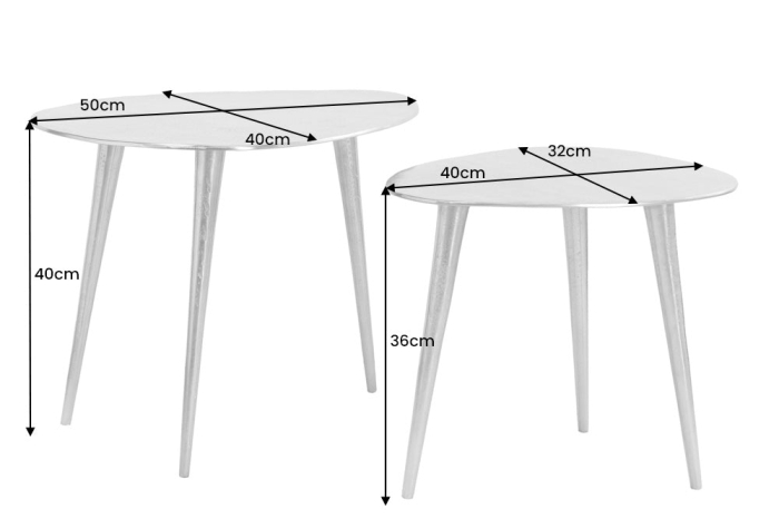 Set 2 masute de cafea ELEMENTS [8]