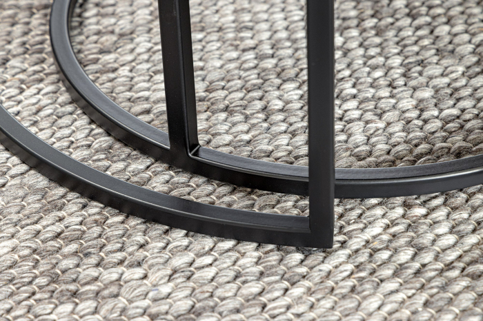 Set 2 masute de cafea MOUNTAIN SOUL cu aspect de marmura, 60/45 cm [7]