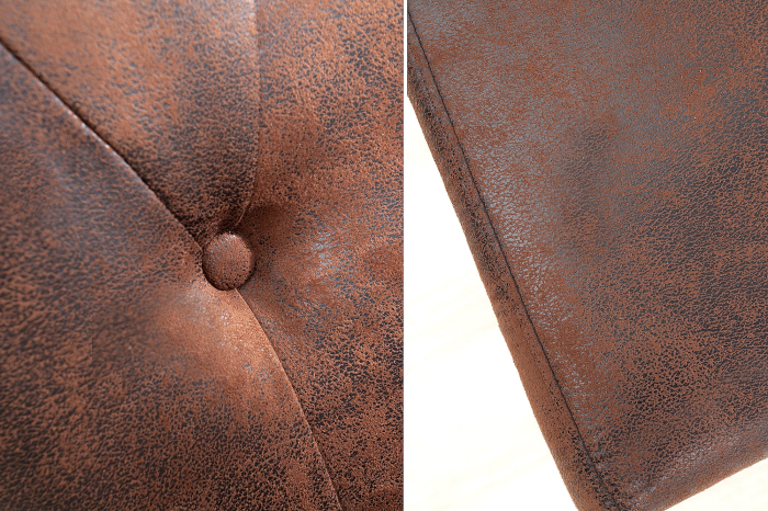 Set 2 scaune CASA din microfibra whisky maro [7]