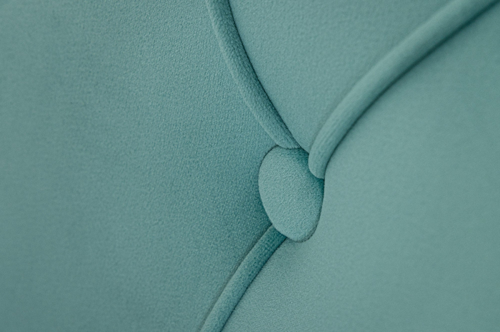 Set 2 scaune CASTLE DELUXE din catifea blue si accesoriu in forma de cap de leu [6]