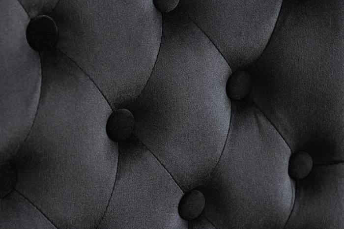 Set 2 scaune CASTLE din catifea neagra [5]