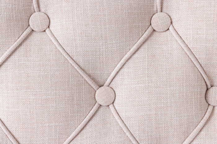 Set 2 scaune CASTLE din material texturat bej [4]