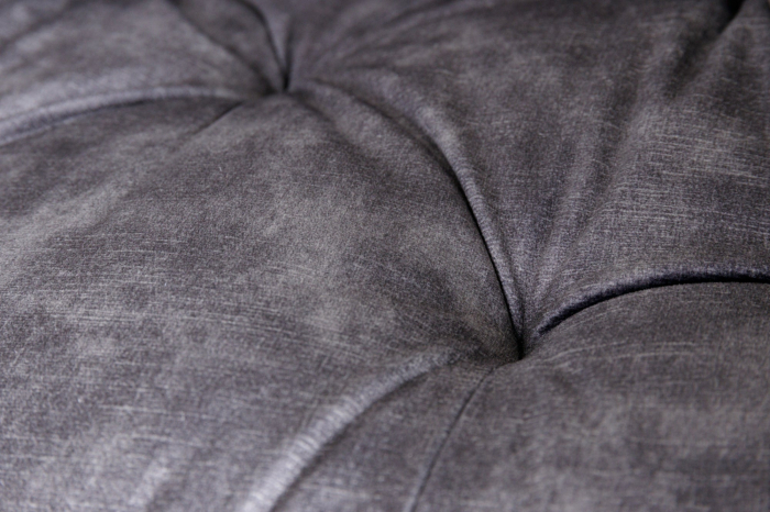 Set 2 scaune de bar MILANO din catifea gri, 75 cm [5]