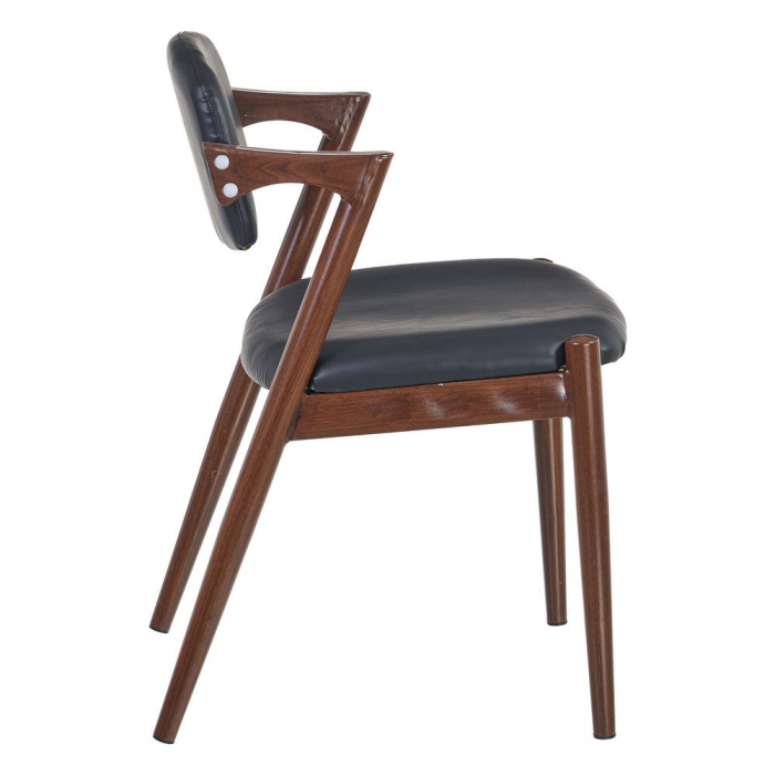 Set 2 scaune din metal și piele 51 X 55 X 72 CM [4]