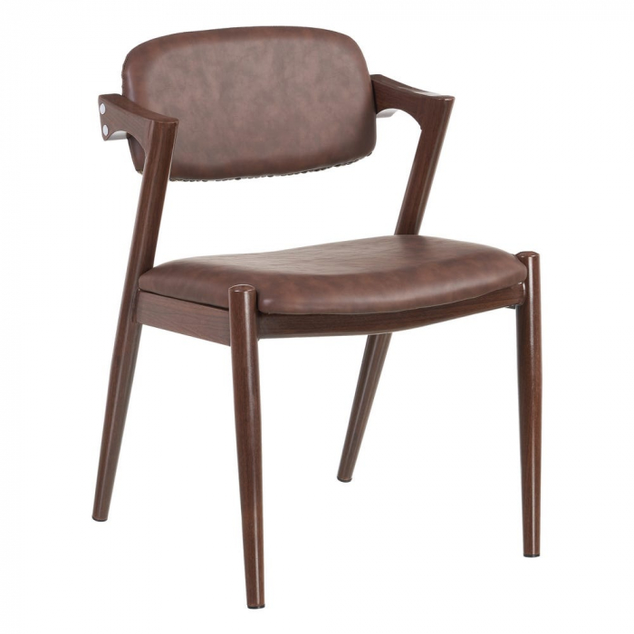 Set 2 scaune din metal și piele 51 X 55 X 72 CM [1]