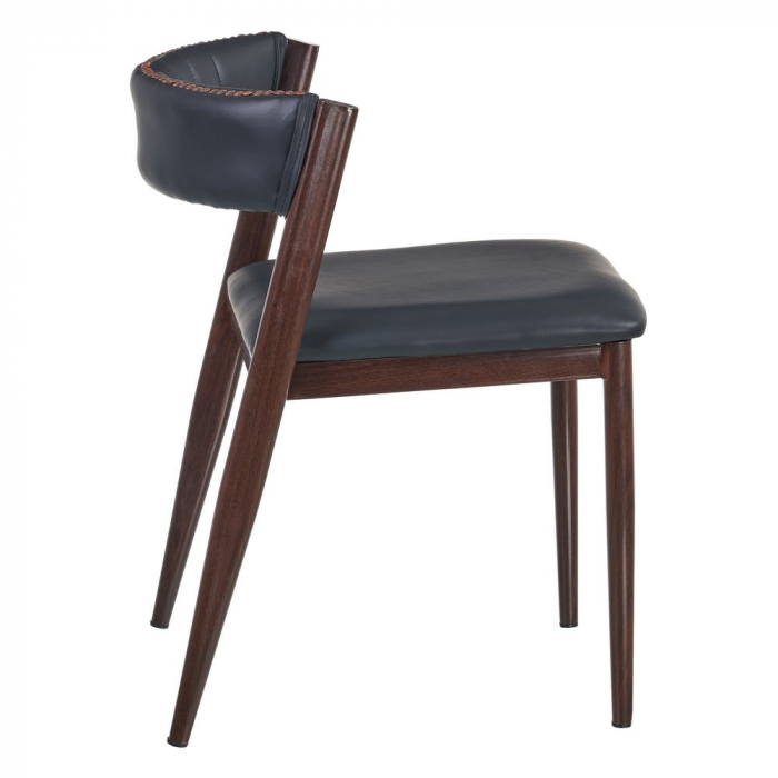 Set 2 scaune din metal și piele 51 X 55 X 72 CM [4]