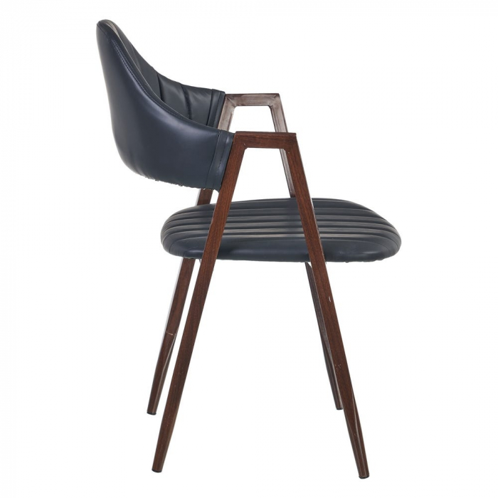 Set 2 scaune din metal și piele 51 X 58 X 78 CM [4]